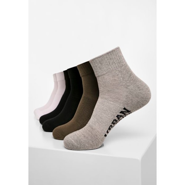 Strumpor - Urban Classics - Basic - Svart - Unisex - 6 par paket svart 35/38