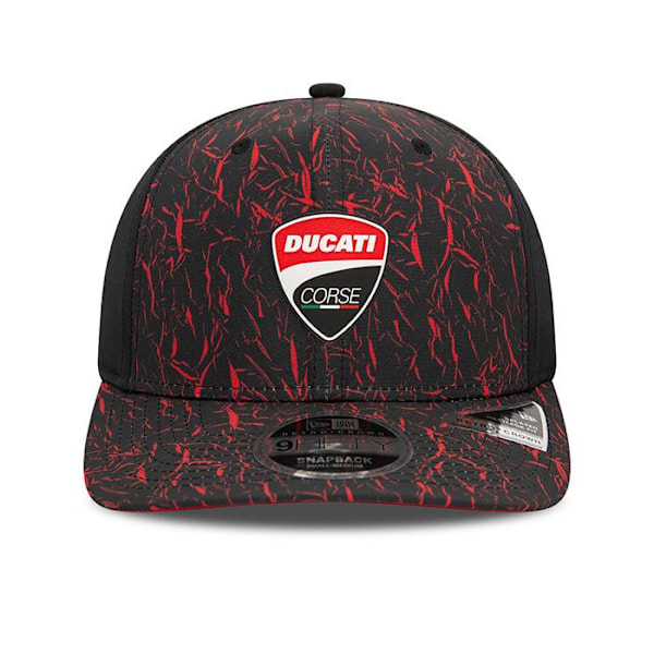 Casquette - New Era - 9FIFTY - Ducati Motor Logo - Sort - Polyester - Unisex Svart S / M