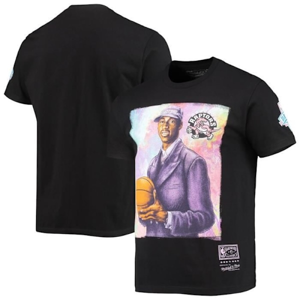 T-shirt - Mitchell & Ness - Toronto Raptors - 100% Bomull - Korta Ärmar - Svart Svart jag