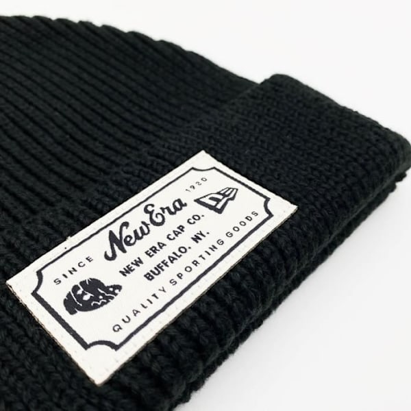 Bonnet Patch New Era Kort Ærme - NE/1/BON/KORTÆRME/NOIR/573115 Svart