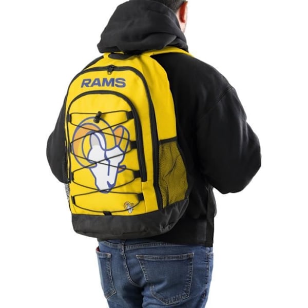 Reppu - FOCO - Los Angeles Rams - 100% polyesteria - 45x35x15 cm - 25L säilytystilaa
