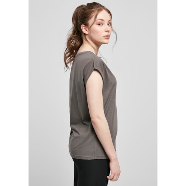 Naisten t-paita - Urban Classics - Laajennetut hartiat - 100% puuvillaa - Loose fit - Lyhyt hihainen svart XS