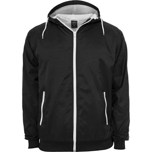 Urban Classics - KONTRAST Vindjakke sort / hvid - L