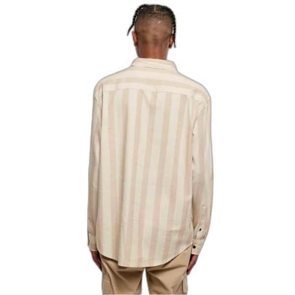 Urban Classics Raidallinen Paita - beige - M