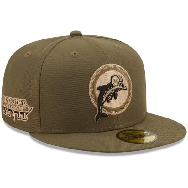 Justerbar keps 59FIFTY - New Era - NFL Throwback - Miami Dolphins - 100% polyester - Unisex Miami Dolphins 8