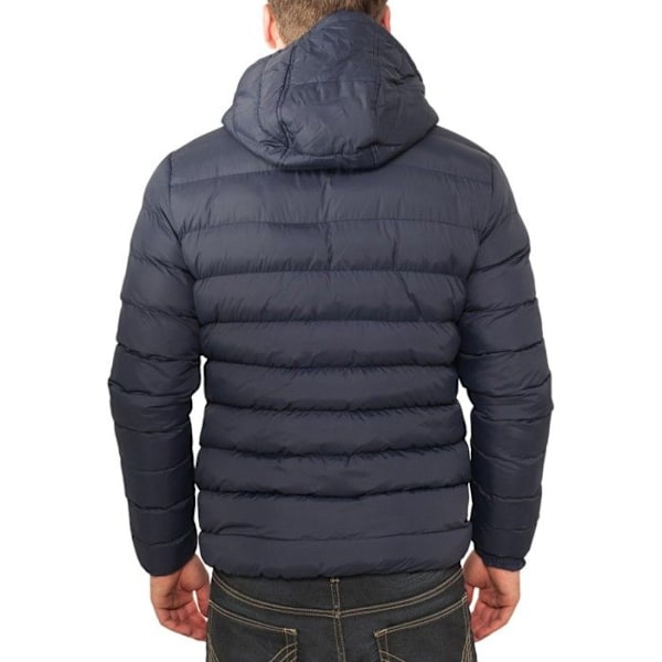 Parka - Urban Classics - Basic Bubble - Dunjakke - Hætte - 2 Lomme på siden marinblå/vit/marinblå S