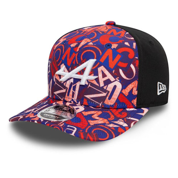 Casquette - Alpine F1 Team - Ocon Gasly - Sort - Multifarvet - Justerbar størrelse Svart, Rosa M/L