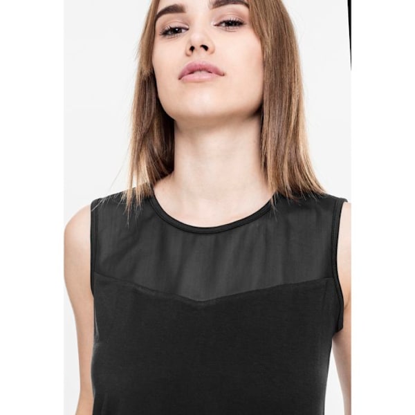 Dame sæt - Urban Classics - Lang jumpsuit - Sort - Uden ærmer - Åndbar svart XS