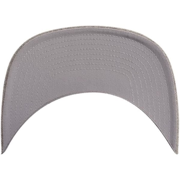 Snapback-lippis - Flexfit - Klassinen 6-paneeli - Harmaa - 80% akryyli - Yksikokoisia Grå