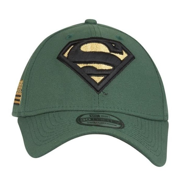 Casquette stretch New Era 39Thirty - SUPERMAN cilantro / camo - Herr Oliv S / M
