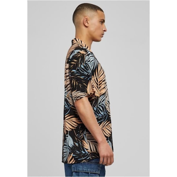 Chemise Urban Classics Viskose AOP Resort Palmfront M