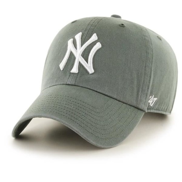 47 Brand Justerbar Kasket - CLEAN UP New York Yankees mos grøn