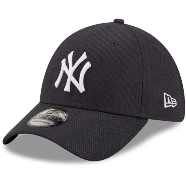 Casquette New Era 39Thirty Diamond Tech - New York Yankees - Marine - Mand Marin M/L