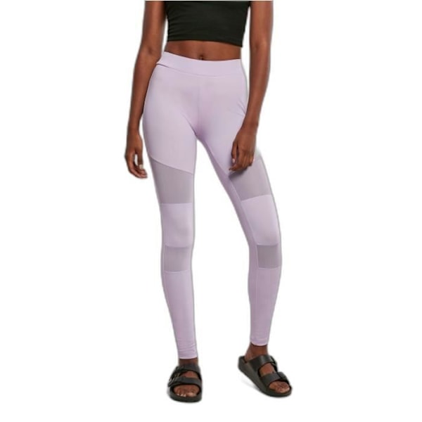 Urban Classics Tech Mesh Leggings för kvinnor - vit - XS Vit jag