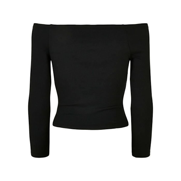 Urban Classics GT Dam Off Shoulder Långärmad T-shirt - Svart - 3XL Svart XXXXL