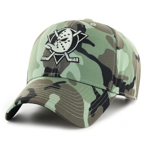 Casquettrucker - 47 Brand - SECTOR Anaheim Ducks - Kamouflagetryck - 100% polyester mörk camo