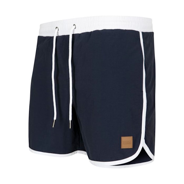 Badebukser - Urban Classics - RETRO - Let nylon - Vandafvisende - Åndbar Svart XXXL