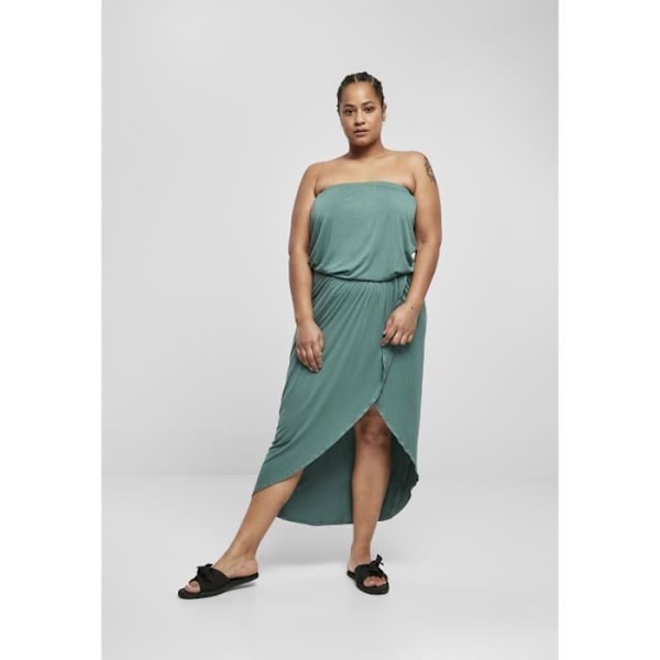Robe bandeau nainen Urban Classics viskoosi - vihreä - S Grøn M