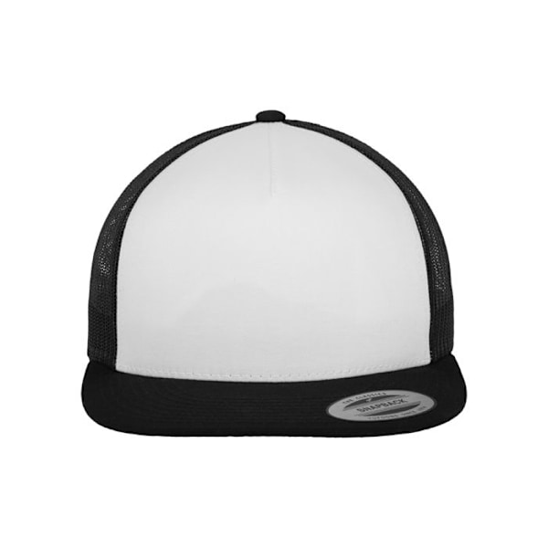 Trucker Cap 5-Panels - Flexfit - Brun/Hvid - One Size - Casual - Forår/Sommer brun/hvid/brun