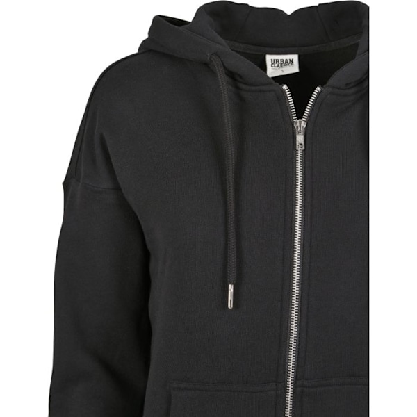 Sweatshirt - Urban Classics - Hættetrøje - Sort - Lange ærmer - Økologisk bomuld svart XS