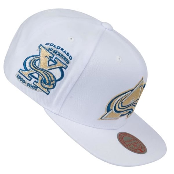Casquette Mitchell & Ness Snapback VINTERN VIT Colorado Avalanche - Herr - Vit - Polyester Vit