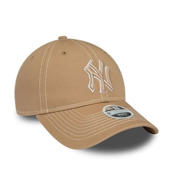 Basebollkeps - New Era - New York Yankees - 9TWENTY - Beige - Unisex camwhi Unik storlek