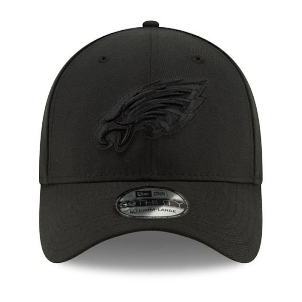 Casquette 39Thirty Stretch-Fit - NEW ERA - Philadelphia Eagles - Svart - Storlek S - XL Philadelphia Eagles S / M