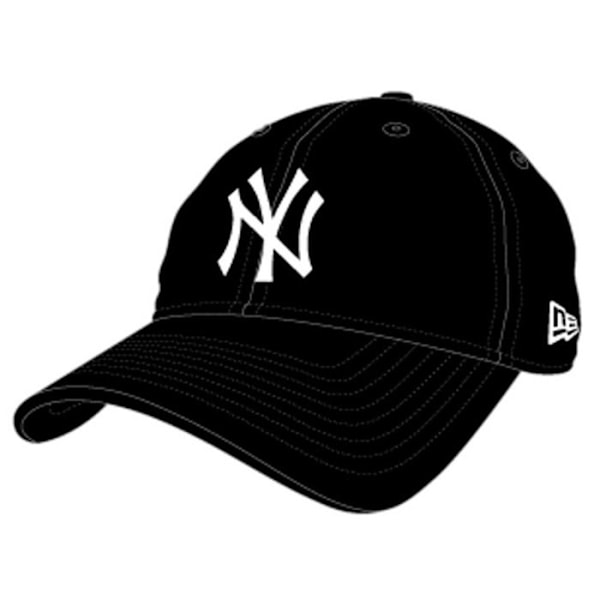 New York Yankees League Ess 9TWENTY naisten baseball-lippis svart vit Unik storlek