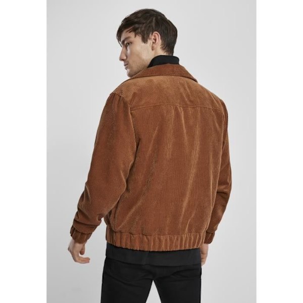 Takki - Urban Classics - Boxy Corduroy - Väri Oranssi - Miehille - Aikuiset orange L