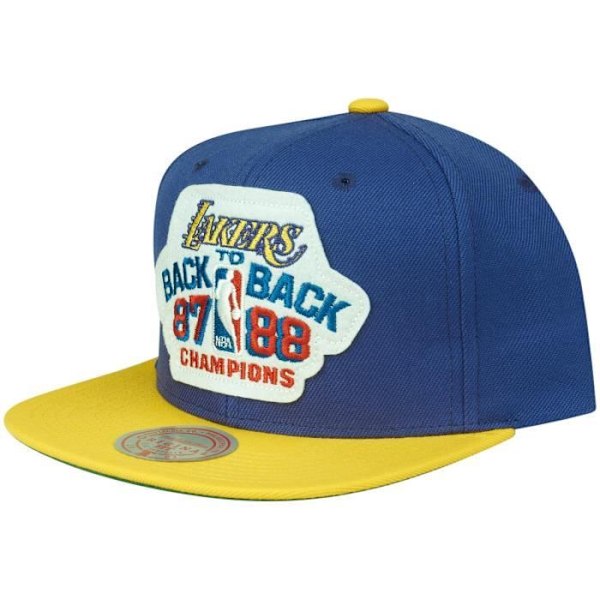 Mitchell & Ness Snapback Keps - Los Angeles Lakers 1987/88 svart och guld