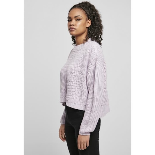 Huppari - Urban Classics - Laaja Oversize - Violetti Lila - Korkea Kaulus - Pitkät Hihat lila lila XL