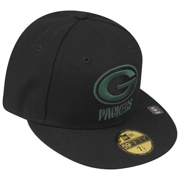 New Era 59Fifty justerbar keps - Green Bay Packers - Herr - 100% Polyester Svart 7