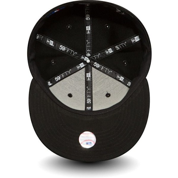 Keps - New Era - BASIC - Svart - Bomull och polyester - Perfekt passform Svart