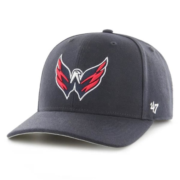 Snapback keps 47 Brand - ZONE Washington Capitals - Vit, svart och röd - Sportswear Svart och röd