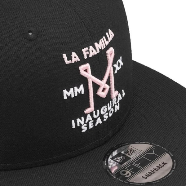Casquette Snapback New Era 9Fifty - MLS Inter Miami - Logo Familia Crest - Valkoinen/Musta - Kesä Svart