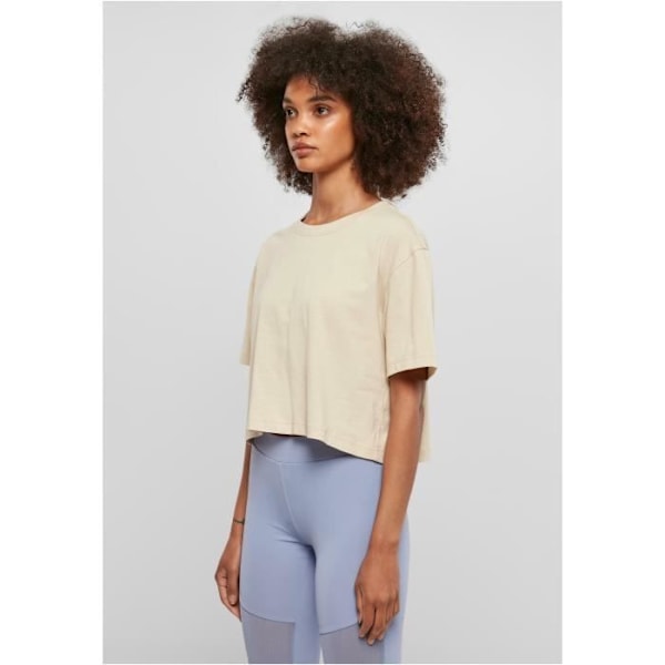 Urban Classics Oversized GT T-shirt dam - beige - 3XL Beige XXXXXL