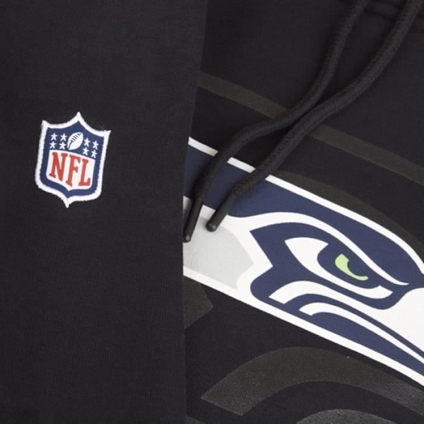 Hættejakke - New Era - NFL Seattle Seahawks 2.0 - Sort - Mand - 80% bomuld, 20% polyester Svart jag