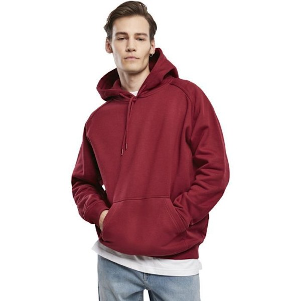 Urban Classics hoodie blank Bordeaux S