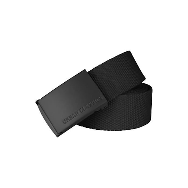 Bælte - Urban Classic - Sort/sort - One size - 100% Polyester - 120x3,8 cm svart/svart