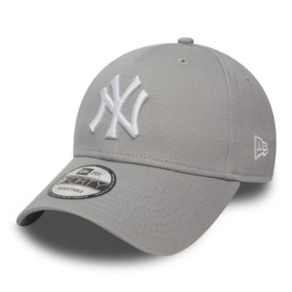 Keps - New Era - 940 Leag Basic Neyyan - Grå - Justerbar - Yankees logotyp Grå Vit Unik storlek
