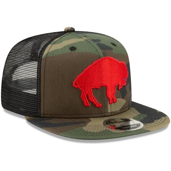 Throwback Buffalo Bills Mesh 9Fifty Snapback Keps träcamo