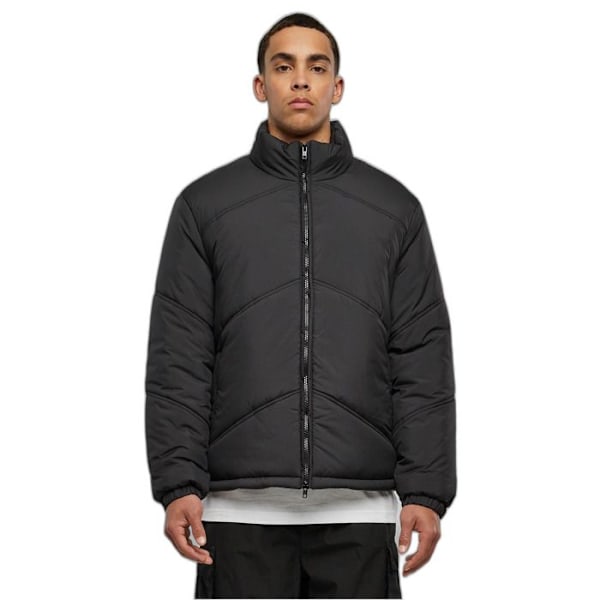 Doudoune - Urban Classics - Arrow - Sort - Polyester - Høj krave svart S