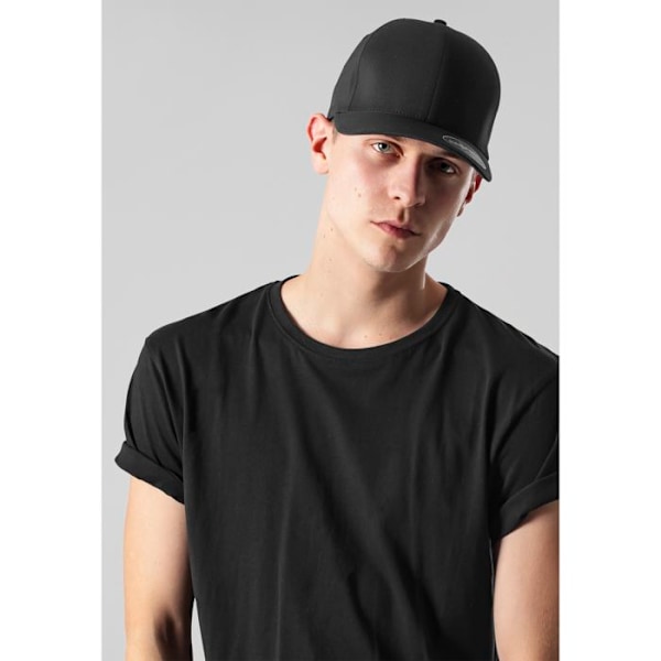 Casquette - Flexfit - Delta - Sort - Voksen - Casual - Forår/Sommer svart L/XL