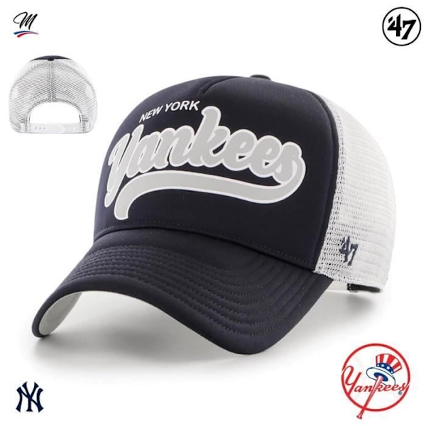 "New York Yankees MLB- hattu Mousse 'Foam Script '47 Offside DT' - B-FOAMS17KPP-NY"