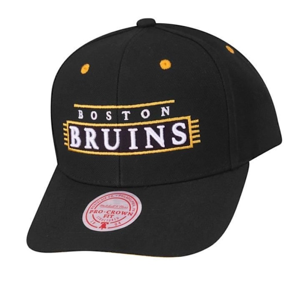 Casquette Snapback LOFI PRO Boston Bruins - MITCHELL & NESS - Hvid/Sort - 100% Polyester Svart