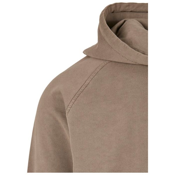 Sweatshirt - Urban Classics - Overdyed - Kaki Grøn - Lange Ærmer - Hættekappe grön khaki jag