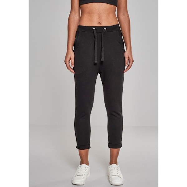 Naispantalon - Urban Classic - Terry - Musta - Loose-malli - Normaalikoko svart S