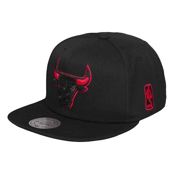 Snapback-kasket - Mitchell & Ness - Chicago Bulls - Sort - One size - Urban svart