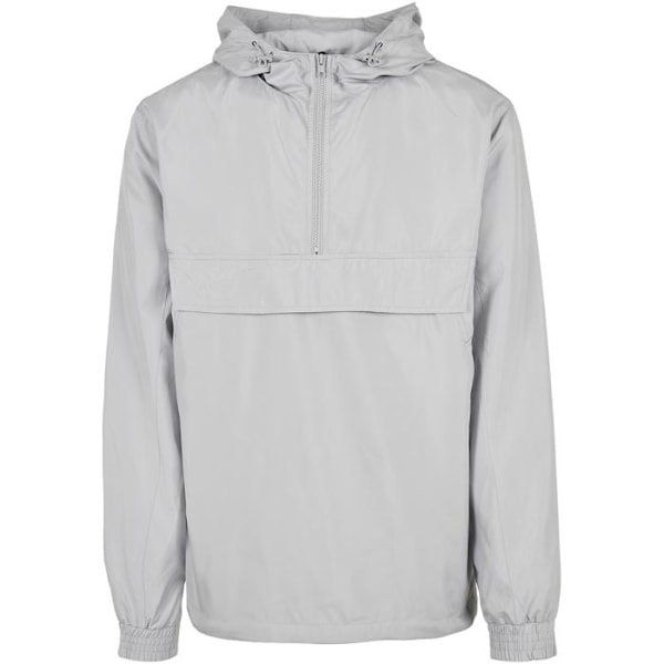 Vindjakke - Urban Classics - Basic Pullover - Lys grå - Unisex - Komfortabel og let ljusgrått XXL