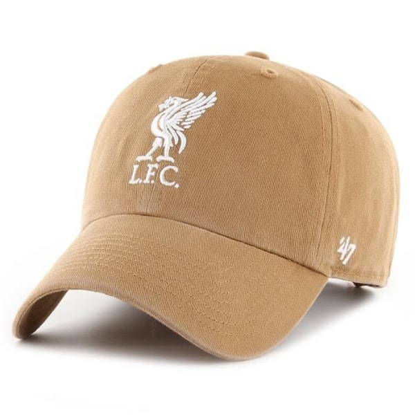 Casquette FC Liverpool camel beige - 47 Brand - Afslappet pasform - 100% bomuld Camel beige